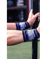 Muñequeras Negras/Dark Purple