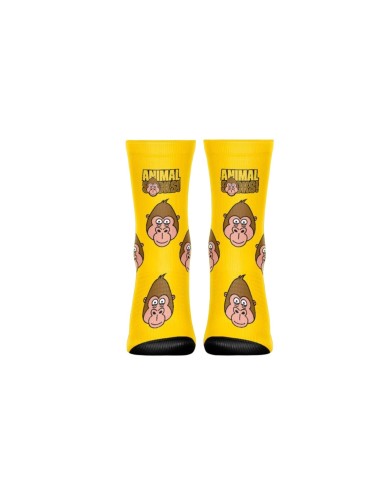 Animal Socks Gorila Amarillos