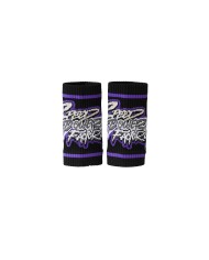 Muñequeras Negras/Dark Purple