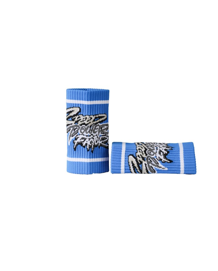 Muñequeras Navy/Blanco