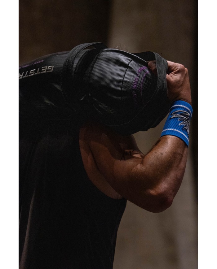 Muñequeras Navy/Blanco